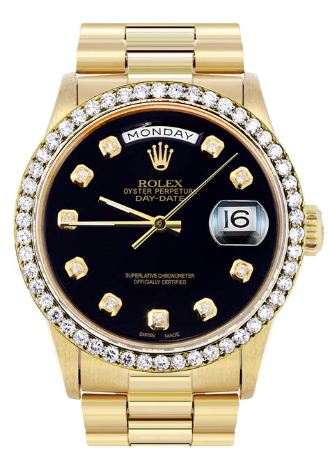 rolex day date oro e diamanti prezzo|Orologi Rolex Day.